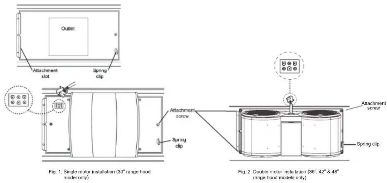 BLOMBERG BCHP30100SS - Installing your appliance - 1
