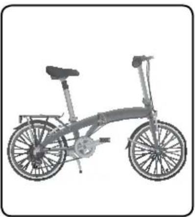 Cyco AK03501A - FALTRAD 20", AK035-01A - 1