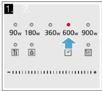 BLAUPUNKT 5P49K1550 - Setting the microwave - 1