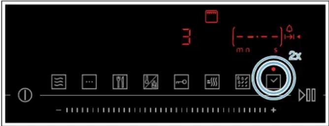 BLAUPUNKT 5C49K1860 - Setting a cooking time - 1