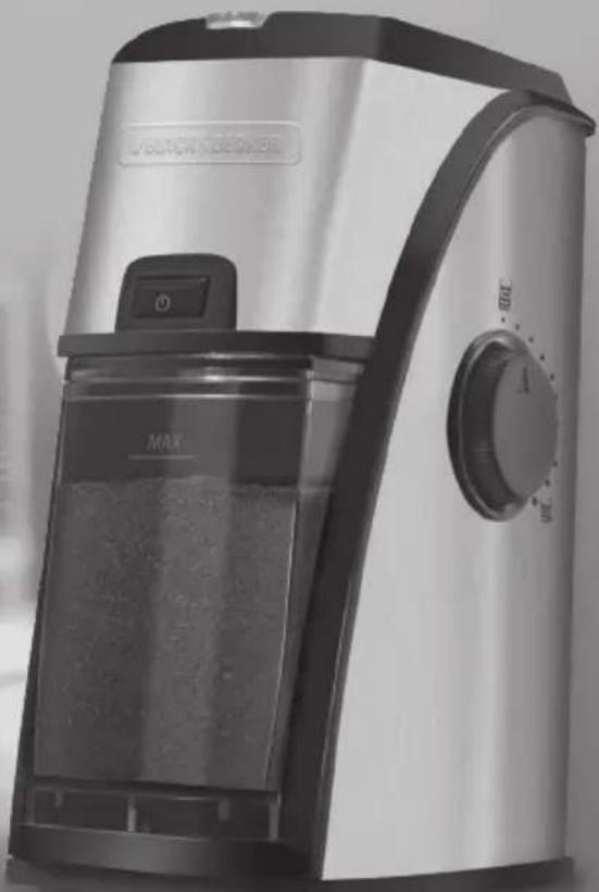 BLACK & DECKER CBM210 - Moulin à Café Eléctrique - 1