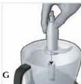 BLACK & DECKER FP2510SKT - HOW TO CHOP IN THE LARGE OR SMALL WORKBOWL: - 1