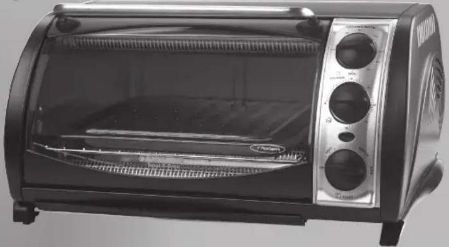BLACK & DECKER TRO651W - Four de comptoir-rôtissoire - 1