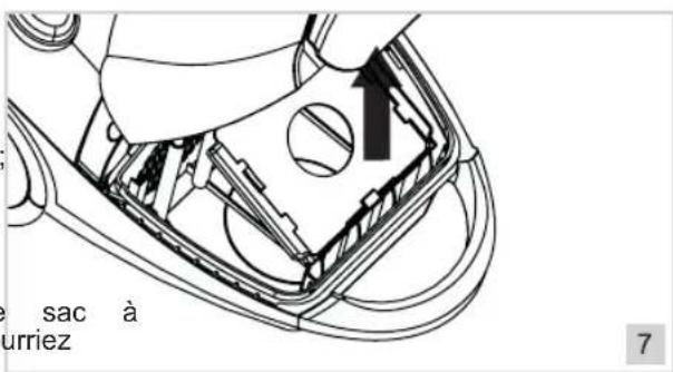 BESTRON Acurato Plus ABG350RSE - NETTOYAGE ET ENTRETIEN - Remplacer le sac à poussière - 2