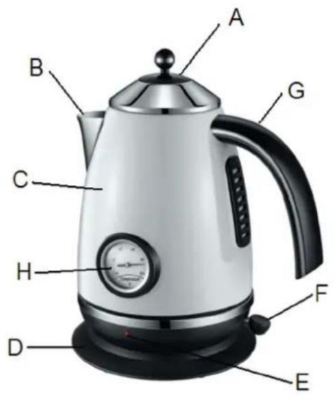 Klarstein 10021357 - Kettle - 1