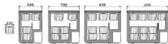 ARTHUR MARTIN ELECTROLUX ACT 26112 W - Paniers de stockage - 2