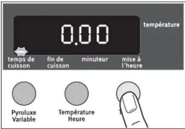 ARTHUR MARTIN ELECTROLUX AOC 35040 X - Temps de cuisson|→| - 1
