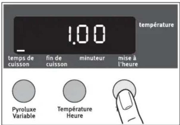 ARTHUR MARTIN ELECTROLUX AOC 35040 X - Temps de cuisson-et Fin de cuisson epmbinées - 1