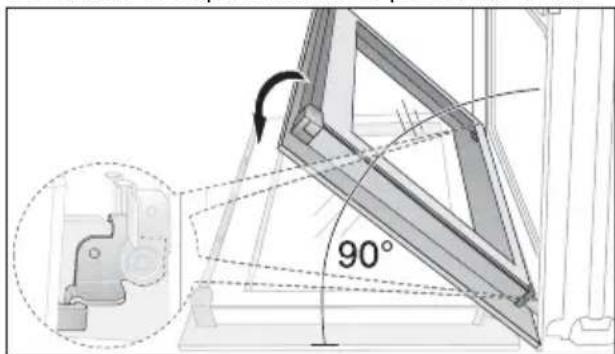 ARTHUR MARTIN ELECTROLUX AOC 35040 X - Démontage des vitres de la porte - 1