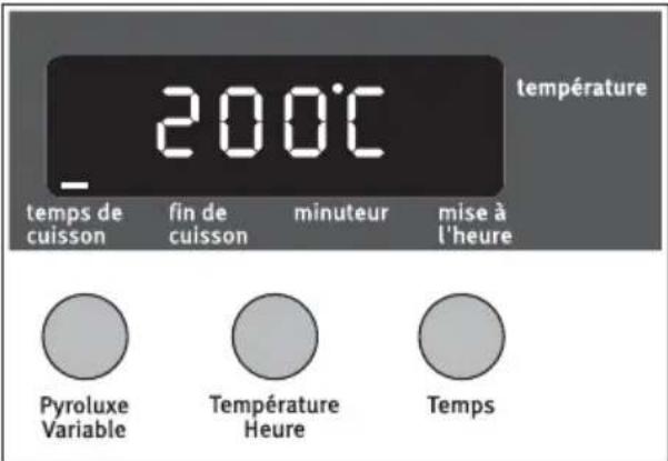 ARTHUR MARTIN ELECTROLUX AOC 35040 X - Temps de cuisson|→| - 3