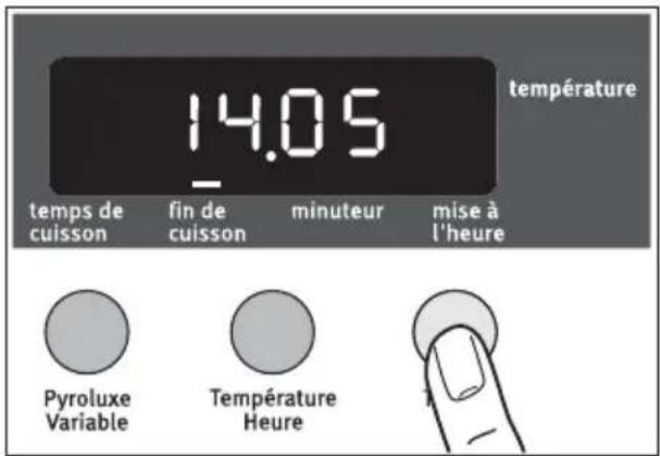 ARTHUR MARTIN ELECTROLUX AOC 35040 X - Temps de cuisson-et Fin de cuisson epmbinées - 2