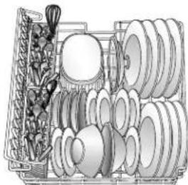 AMANA ADB1200AWW - Split & Fit™ Utensil Basket (select models) - 1