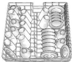 AMANA ADB1200AWW - Cubiertos para 10 Personas - 1