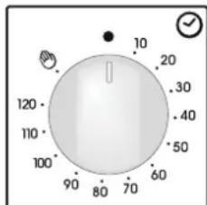 CANDY FCP602NE - UTILISATION DU MINUTEUR COUPE-CIRCUIT - 1