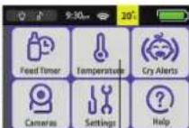 ALECTO DVM700 - Temperature display: - 3