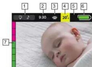 ALECTO DVM700 - DISPLAY IN STANDBY MODE: - 1