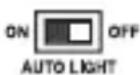 ALECTO AK20 - Automatic background lighting: - 1