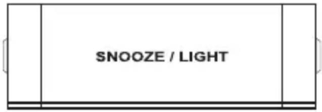 ALECTO AK20 - Snooze function: - 1