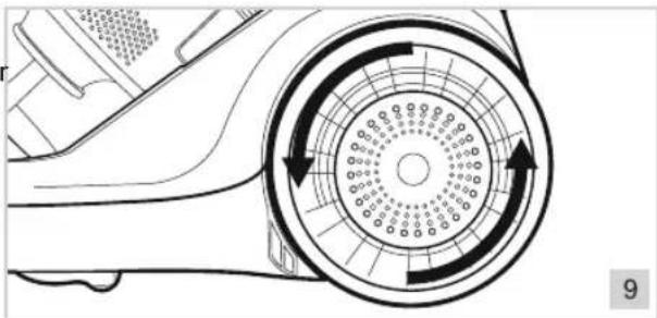 BESTRON Ecosenzo Plus ABL930WT - CLEANING AND MAINTENANCE - Cleaning or replacing the exhaust filter - 2
