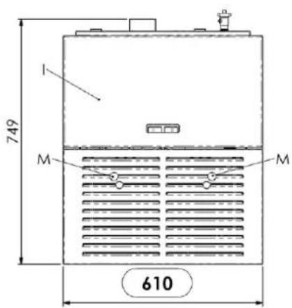 Cola Termo Plus 18 - Abmessungen Ofen TERMOPLUS 18 - 2