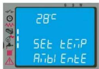 Cola Termo Plus 18 - Modifica impostazione temperatura acqua - ambiente OPT - 2