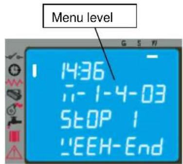Cola Termo Plus 18 - Menu 01 - Chrono setting - 6