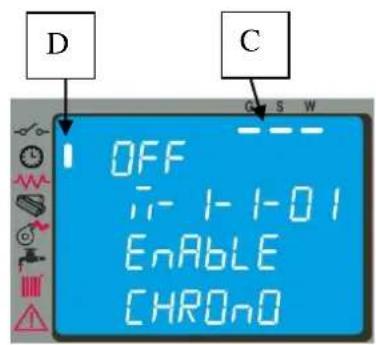 Cola Termo Plus 18 - Menu 01 - Chrono setting - 3