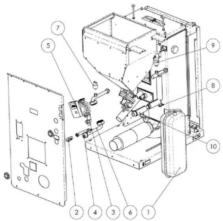 Cola Termo Plus 18 - Composants hydrauliques - 1