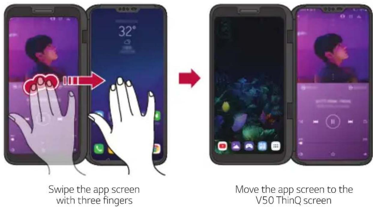 LG LMV505N - Moving App Screens - 1