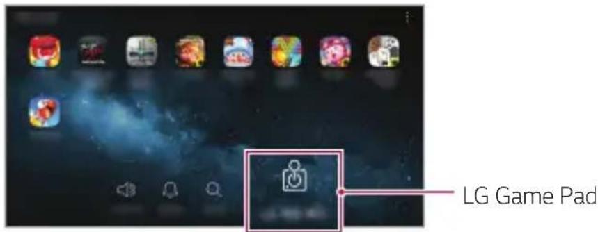 LG LMV505N - Tap ○> Game Launcher and select LG Game Pad 📋 - 1