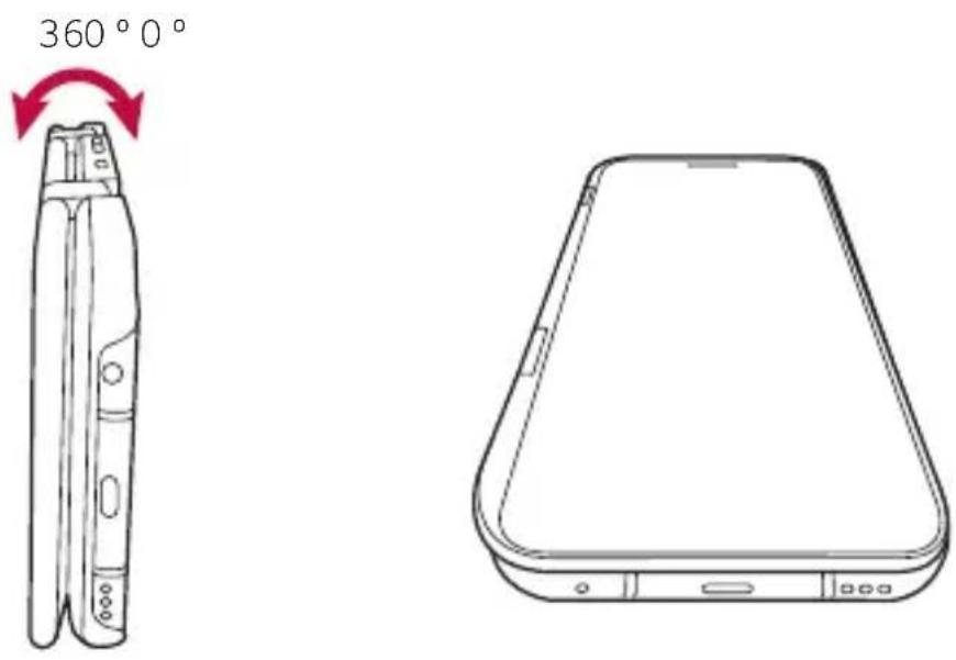 LG LMV505N - When making a phone call - 1