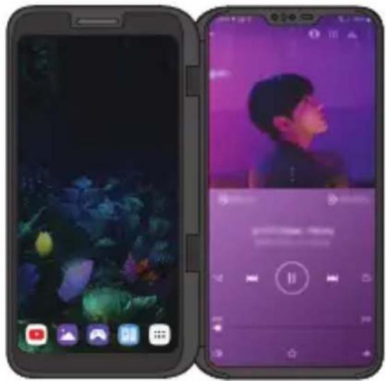 LG LMV505N - Appschermen verplaatsen - 3