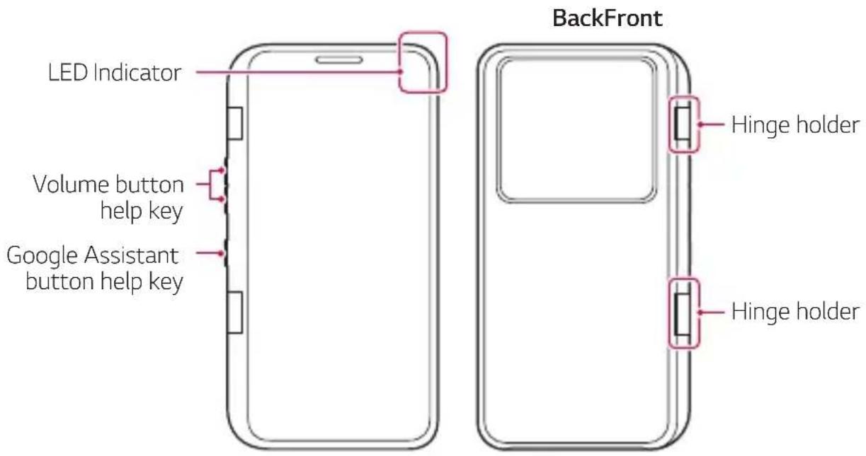 LG LMV505N - Parts overview - 1