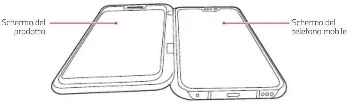 LG LMV505N - Durante l'uso di un'app su due schermi - 1