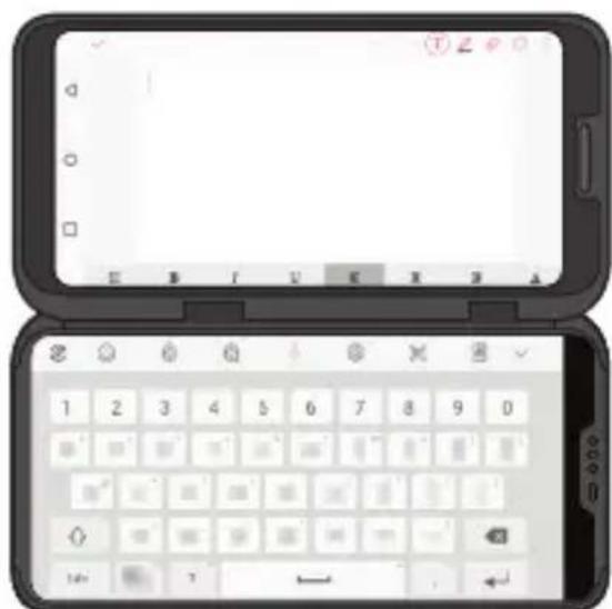 LG LMV505N - Dubbel Toetsenbord - 1