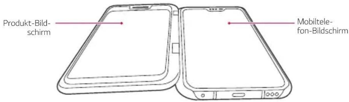 LG LMV505N - App auf zwei Bildschirmen benutzen - 1