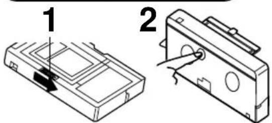 PANASONIC PVL552K - Remove Vbssette - 1