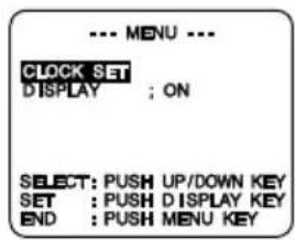 PANASONIC PVL552K - Press MENU for MENU mode. - 2