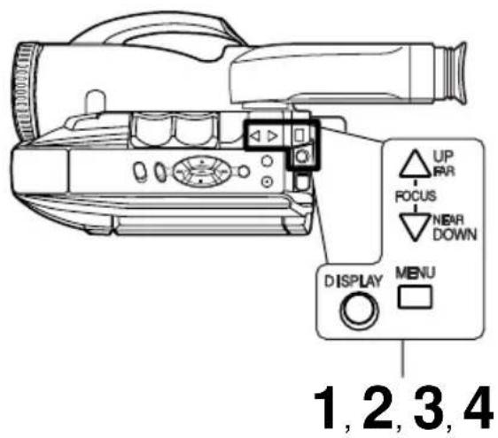PANASONIC PVL552K - Réglage de l'horloge - 1
