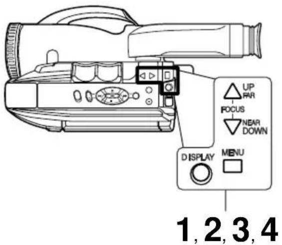 PANASONIC PVL552K - Using MENU Mode - 1