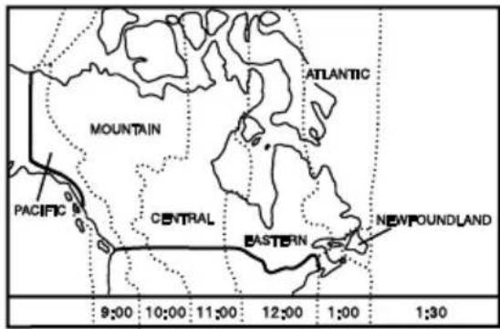 PANASONIC PVL552K - 3a Setting the Time Zone - 1