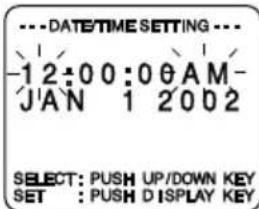PANASONIC PVL552K - 3c Setting Date and Time - 2