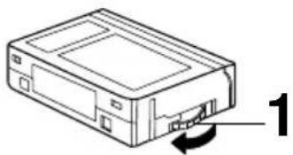 PANASONIC PVL552K - Insertion de la cassette VHSC - 1