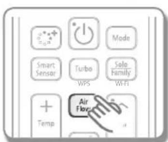 SAMSUNG AF24FSSDAWKN - Sens de circulation de l'air - 1