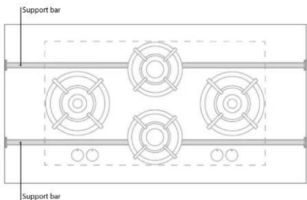 NOVY 56014 - INSTALLATION DIMENSIONS - 3