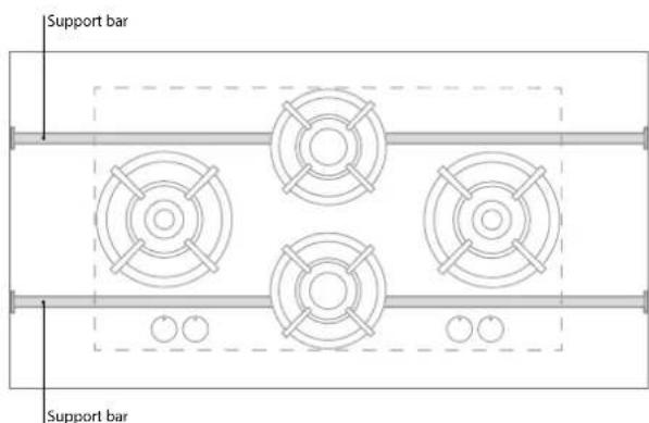 NOVY 56002 - INSTALLATION DIMENSIONS - 3