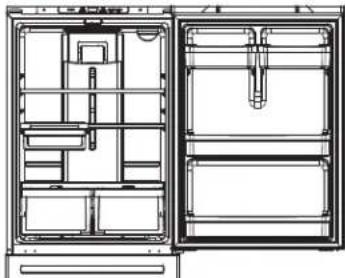 GE PNE25NSLKSS - Montage du réfrigérateur suggéré - 4