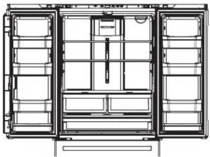 GE PNE25NSLKSS - Refrigerator suggested assembly. - 2