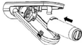 GE PNE25NSLKSS - INSTALLATION DU FILTRE DANS UN RÉFRIGÉRATEUR À CONGÉLATEUR INFÉRIEUR - 1