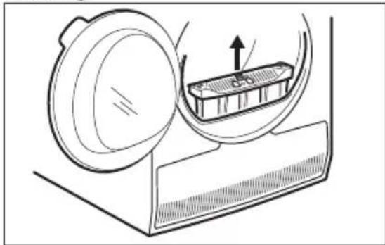AEG T8DSE84B - Het filter schoonmaken - 2